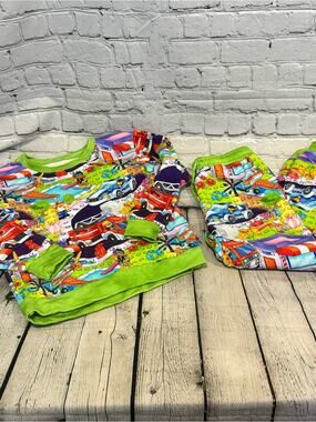 Sugar Swan Brick Babies French Terry Jogger Set